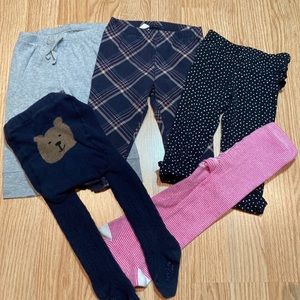 Baby Girl Pants, Leggings and‎ Tights
